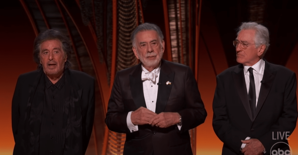 Al Pacino, Francis Ford Coppola, Robert De Niro