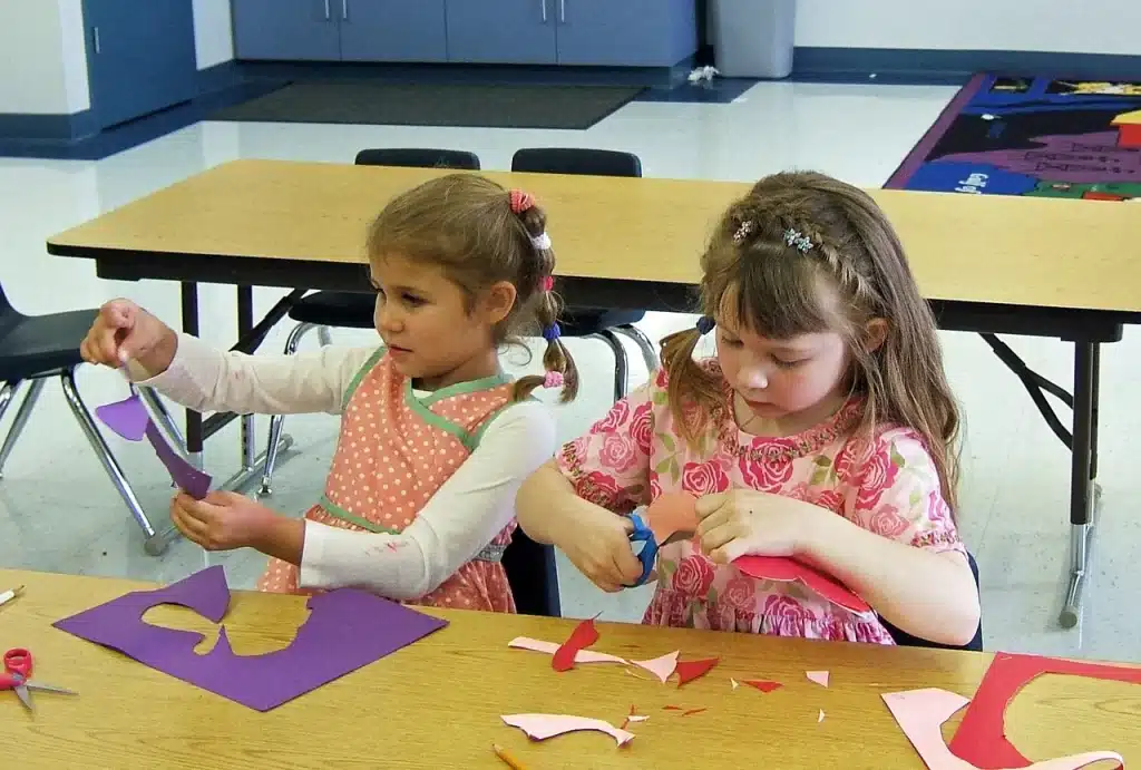 kindergarten students