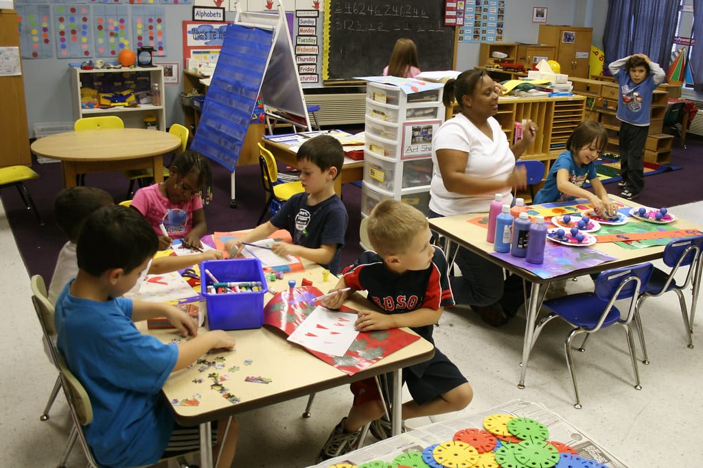 kindergarten class