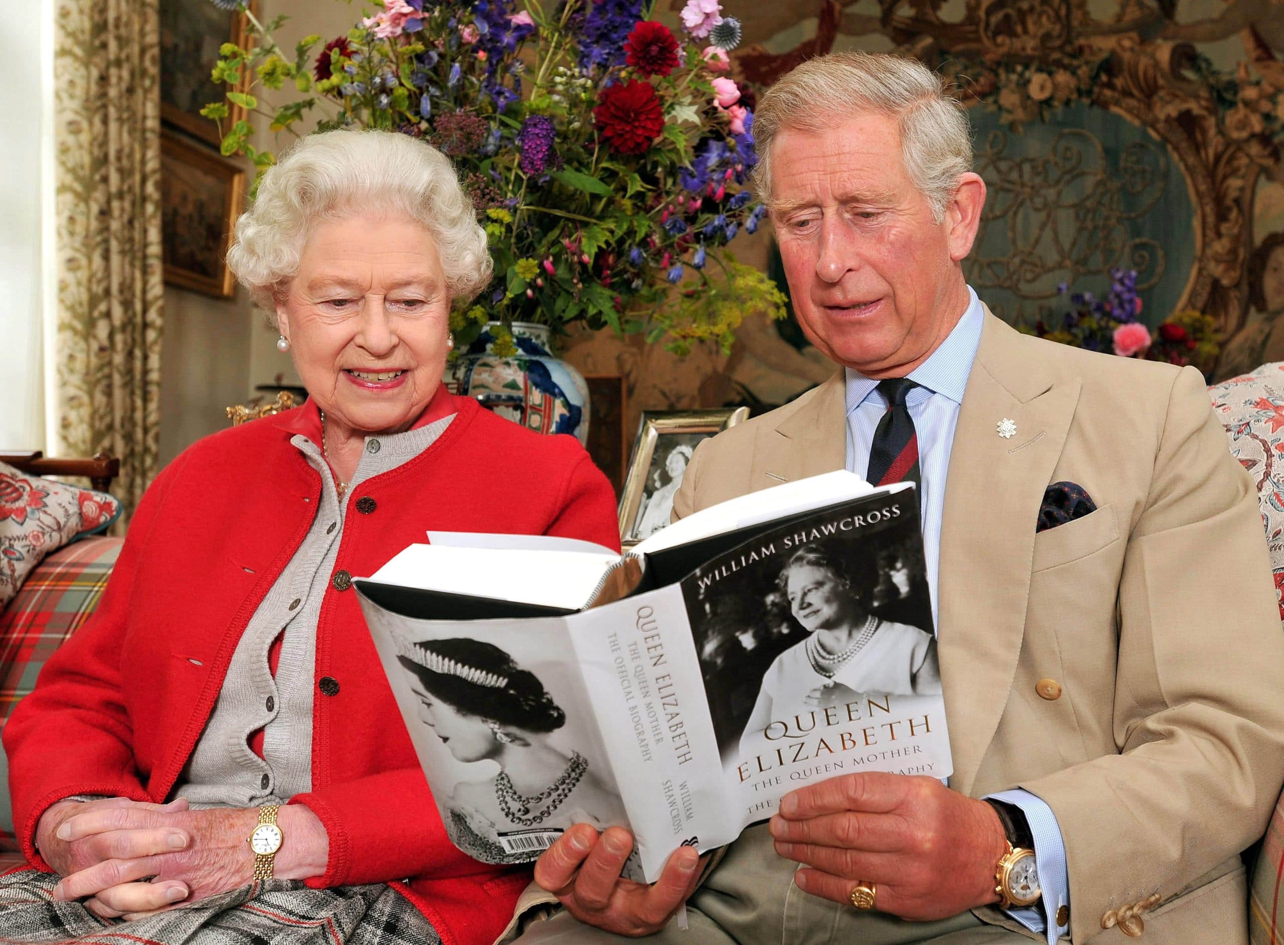 Queen Elizabeth II and Prince Charles 