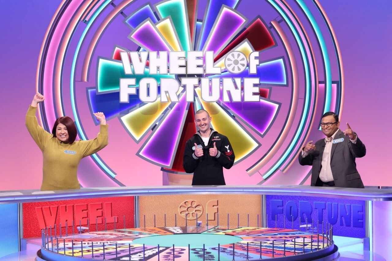 'Wheel of Fortune' contestants 