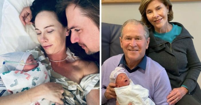 Barbara Bush Is Twinning With 6-Month-Old Daughter Cora Georgia In Adorable New Photo