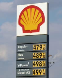 Gas prices increased in just one week this spring