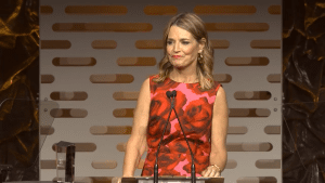Guthrie shared new details about her unexpected start in journalism