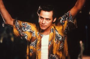 Jim Carrey in Ace Ventura earned a special mention by Dolly Parton