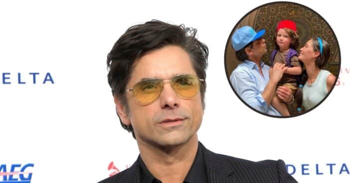 John Stamos and Son