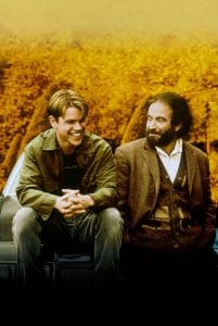 GOOD WILL HUNTING, key art, from left: Matt Damon, Robin Williams