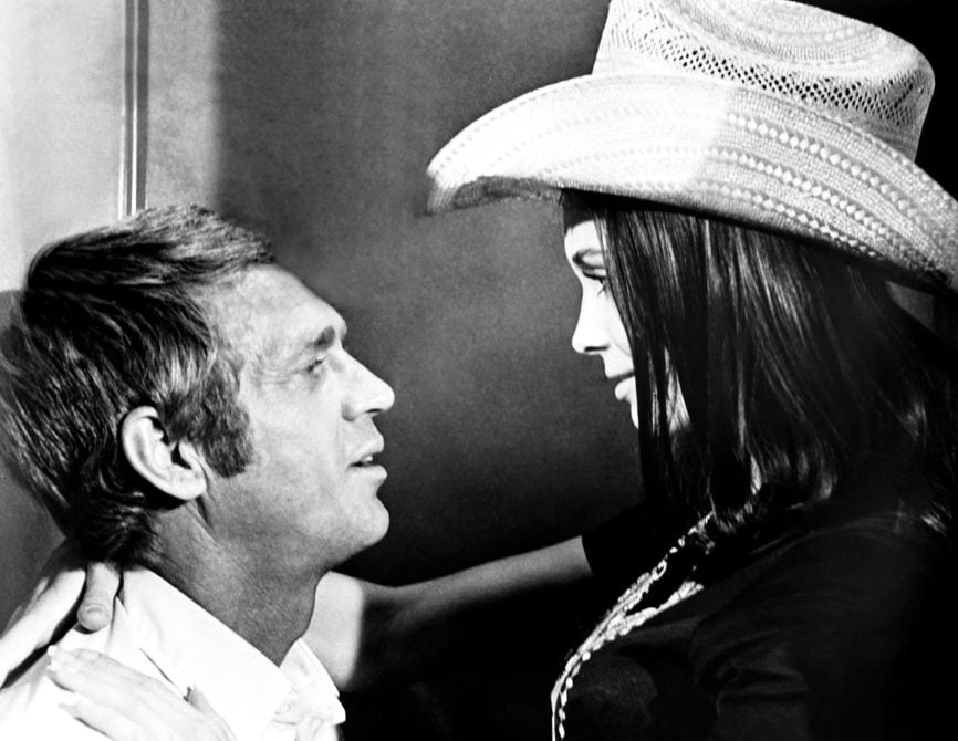 Steve McQueen and Barbara Leigh