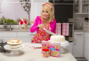 Parton usually enjoys cooking in the kitchen