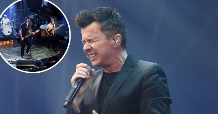 Rick Astley covers Foo Fighters song