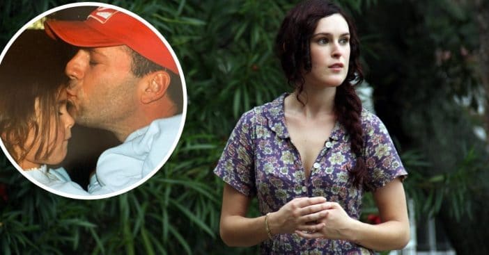 Rumer Willis shares adorable throwback photo of herself and dad Bruce
