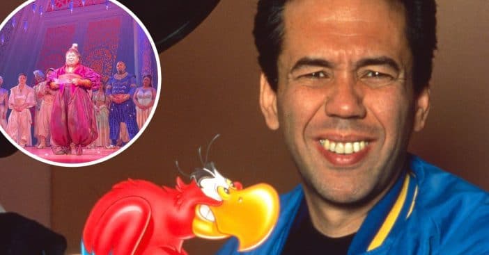 The Broadway show Aladdin pays tribute to Gilbert Gottfried