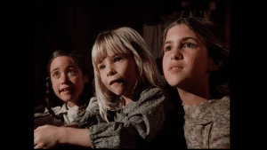 Wendi Lou Lee, middle, in Little House on the Prairie