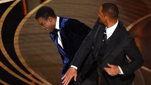 Will Smith slapped Chris Rock at the 2022 Oscars