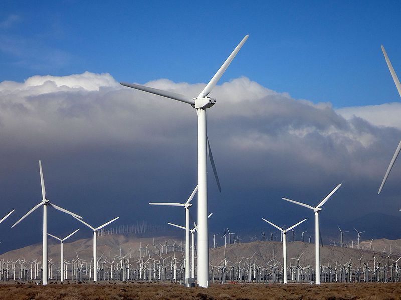 wind turbines