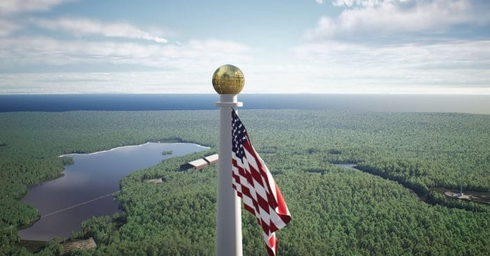 Worlds largest flagpole coming to Maine