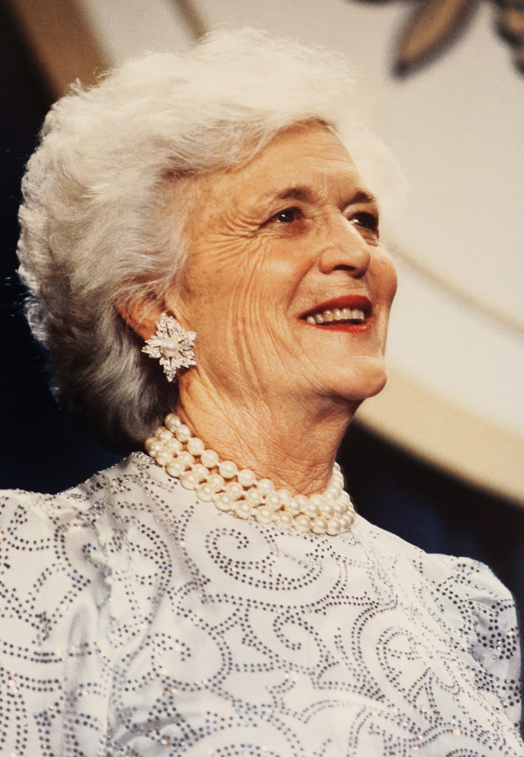 First Lady Barbara Bush, Official White House Photo by David Valdez