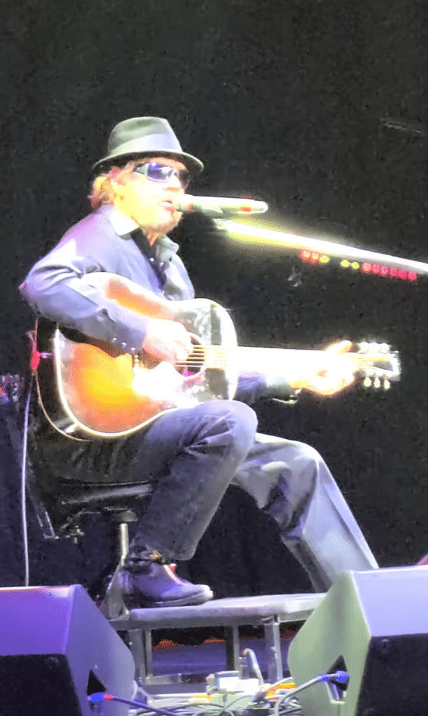 Hank Williams Jr. performing on his current tour