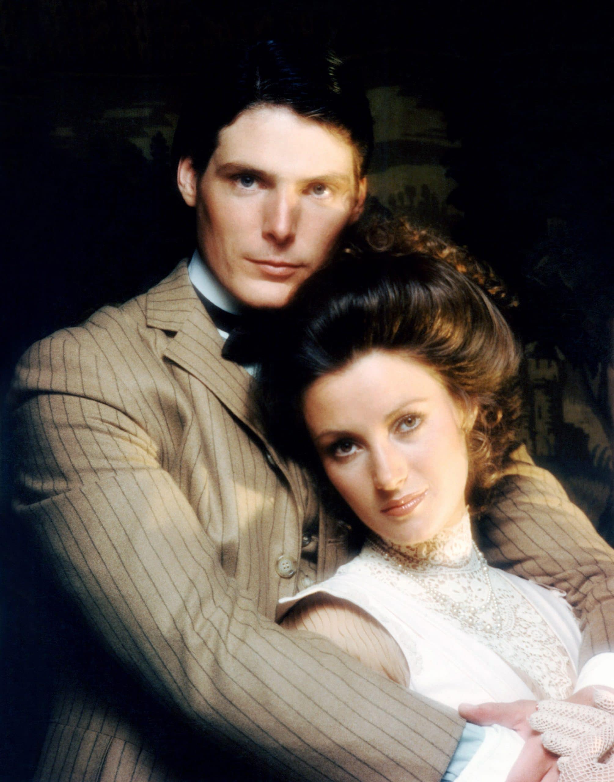 SOMEWHERE IN TIME, from left: Christopher Reeve, Jane Seymour, 1980