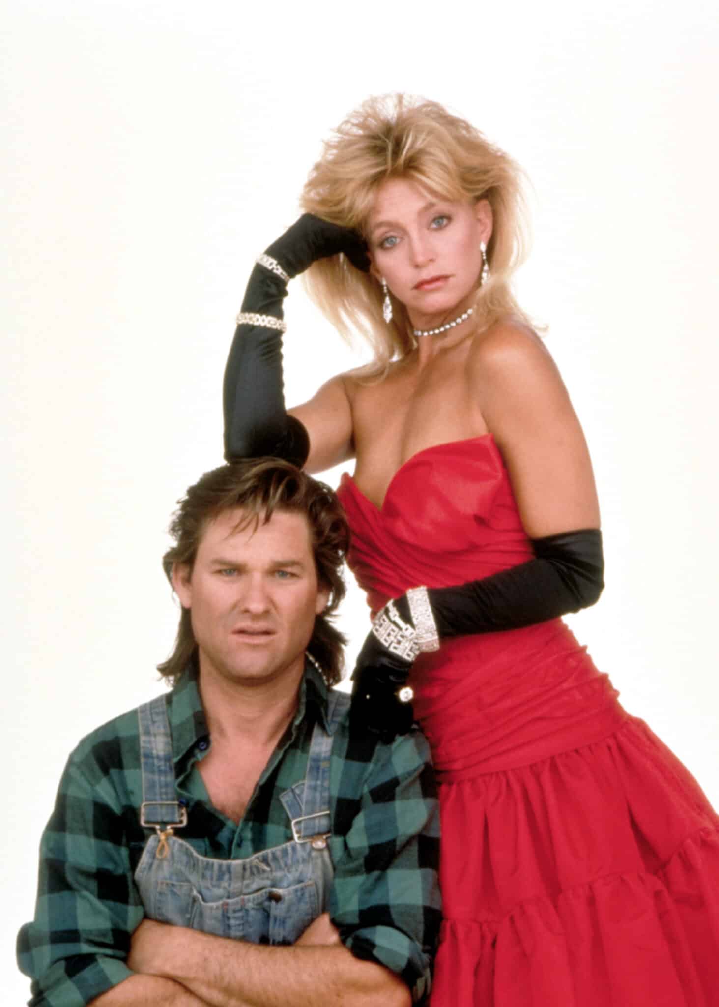 OVERBOARD, Kurt Russell, Goldie Hawn, 1987