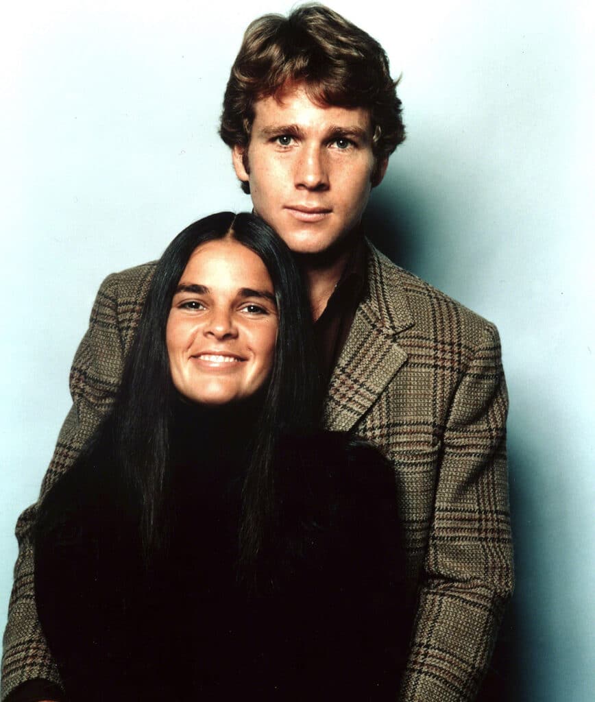 ali macgraw ryan o'neal love story