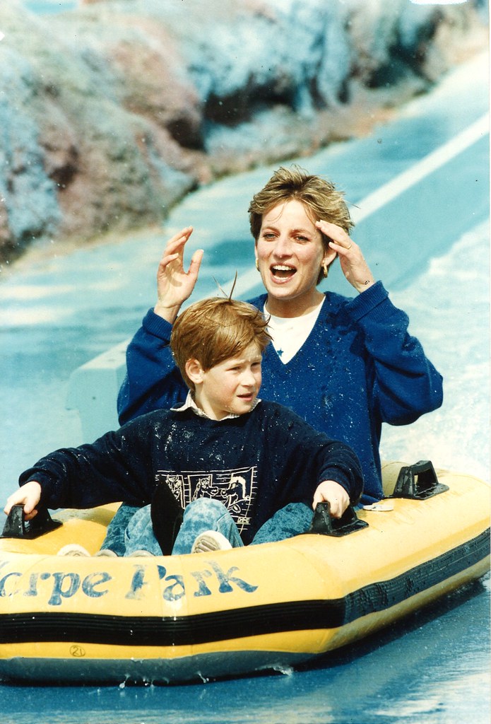 Prince Harry and Princess Diana