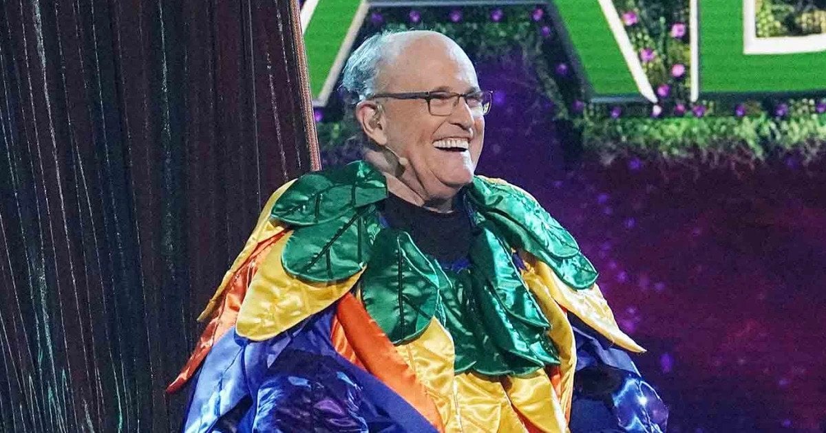 Rudy Giuliani on 'The Masked Singer' 