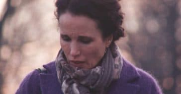 Andie MacDowell talks about panic attack