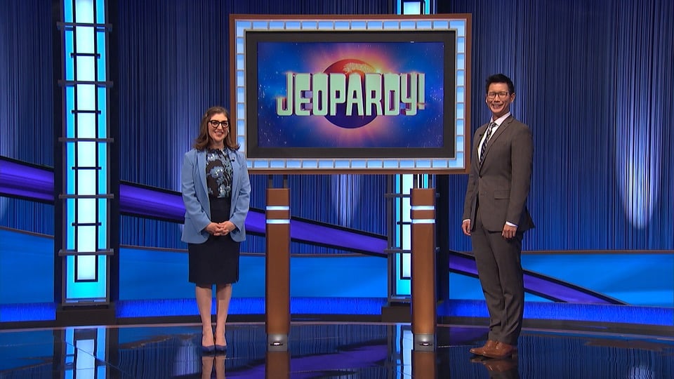 Mayim Bialik and Daniel Nguyen jeopardy 