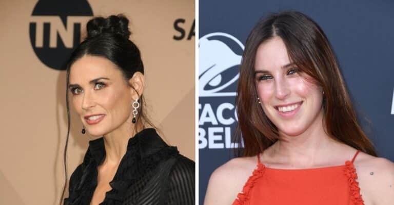 Demi Moore Shows Support For Her Daughter, Scout Willis, Amid New Song ...