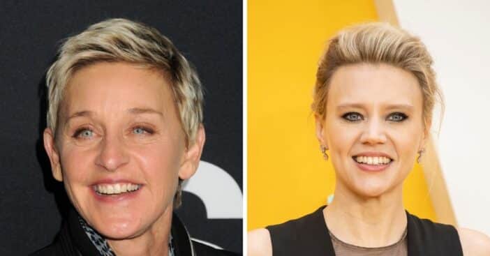 Ellen DeGeneres Kate McKinnon