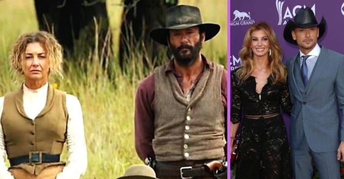 Faith Hill gave Tim McGraw some choice feedback about his method acting in '1883'