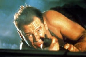 It's said things grew especially tense after Willis reached new fame with Die Hard