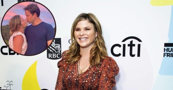 Jenna Bush celebrates her husband