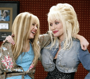 Miley Cyrus confirms that Dolly Parton both uses the fax machine and cassettes to do her work