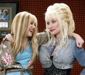 Miley Cyrus confirms that Dolly Parton both uses the fax machine and cassettes to do her work