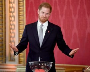 Prince Harry showed off his comedic side