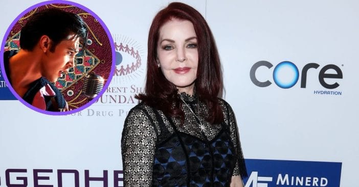 Priscilla Presley has had an emotional reaction to the 'Elvis' biopic