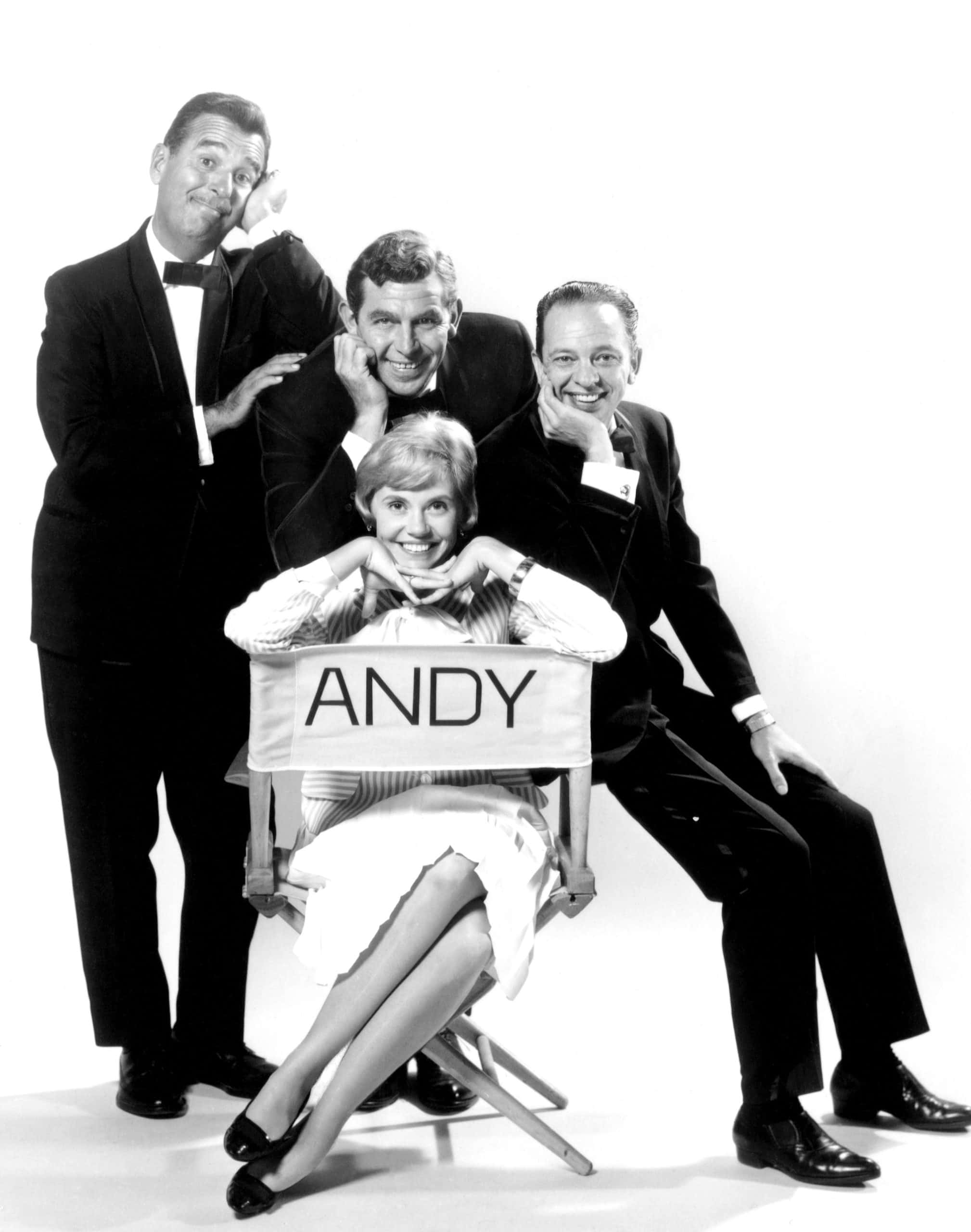 ANDY GRIFFITH'S UPTOWN-DOWNTOWN SHOW, Tennessee Ernie Ford, Andy Griffith, Maggie Peterson, Don Knotts