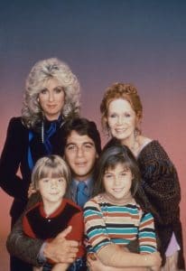 WHO'S THE BOSS?, clockwise from top left: Judith Light, Tony Danza, Katherine Helmond, Alyssa Milano, Danny Pintauro