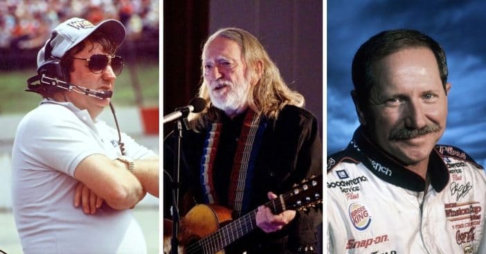 The Story Behind The 'Joint' Wrangler Ad Campaign With Willie Nelson, Dale Earnhardt, Richard Childress