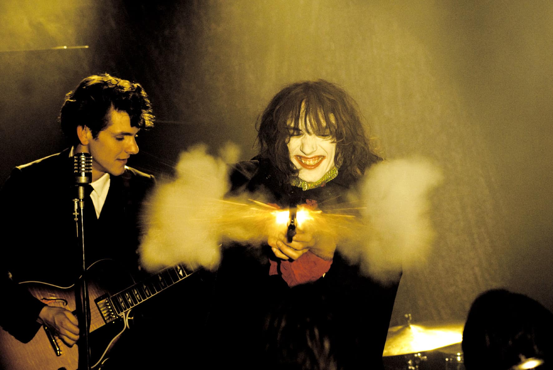 TELSTAR, Justin Hawkins as Screaming Lord Sutch (right), 2008