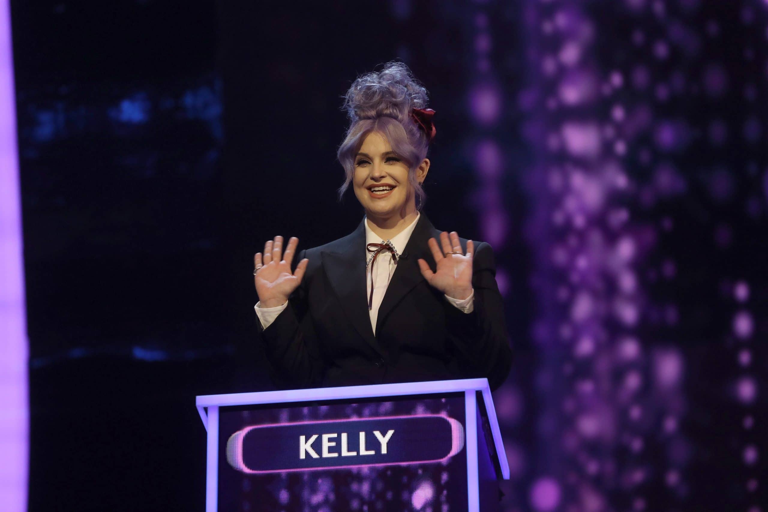 NAME THAT TUNE, contestant Kelly Osbourne, TV Royalty and Gridiron Champs'