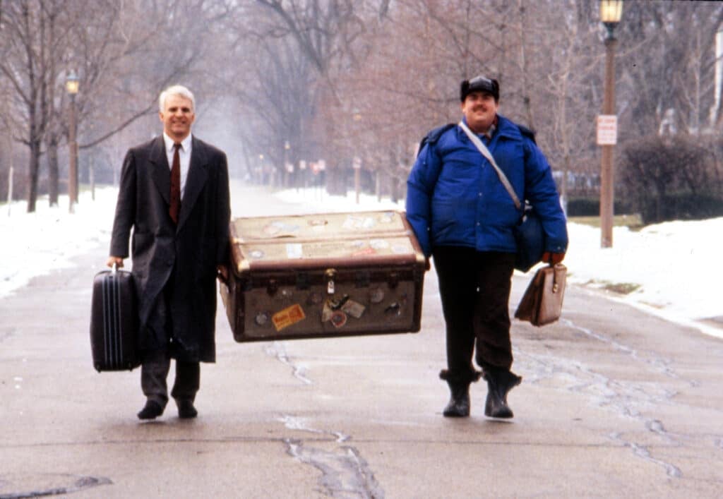 steve martin planes trains & automobiles