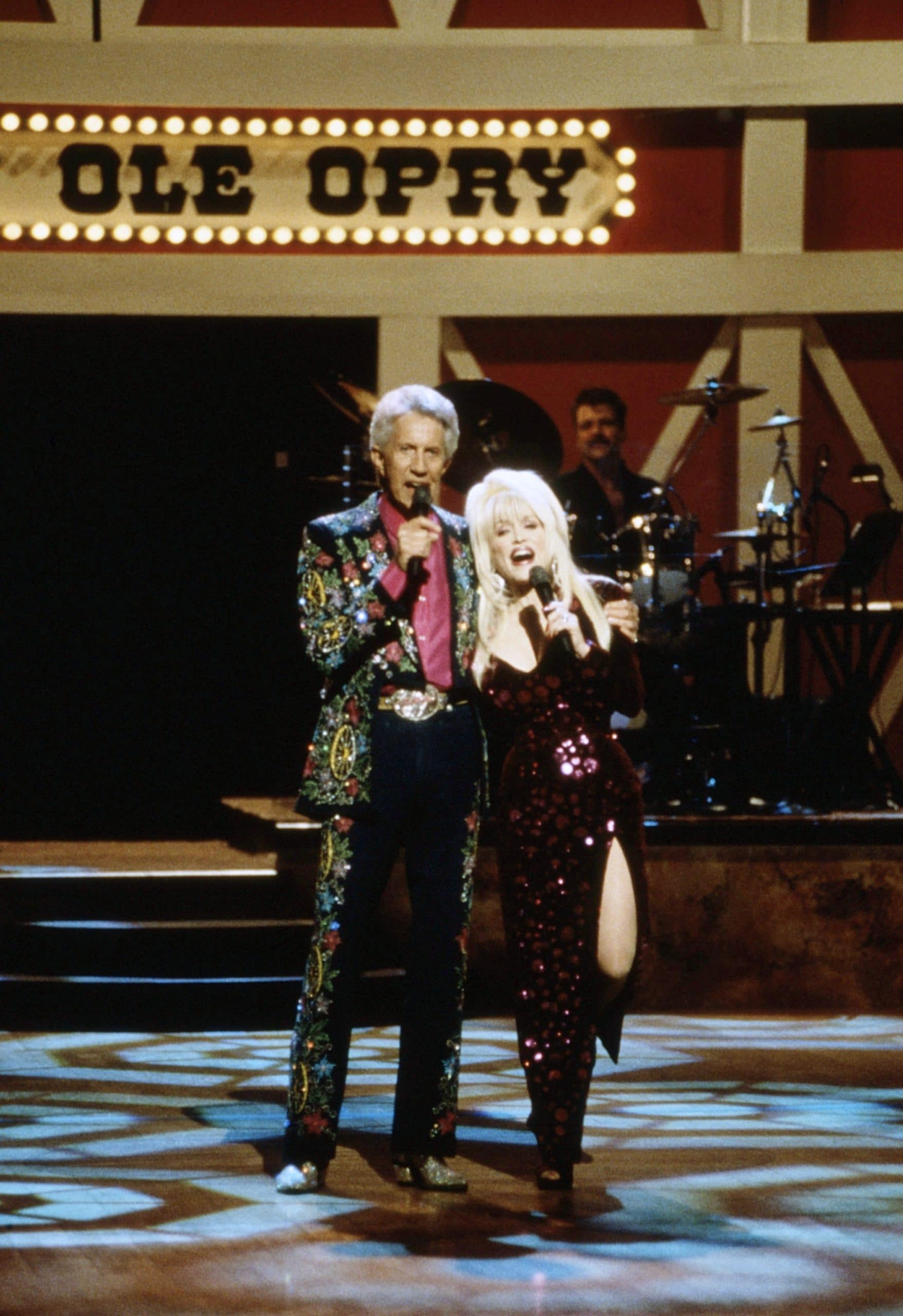 COMPANY'S COMIN': A TRIBUTE TO PORTER WAGONER, from left: Porter Wagoner, Dolly Parton