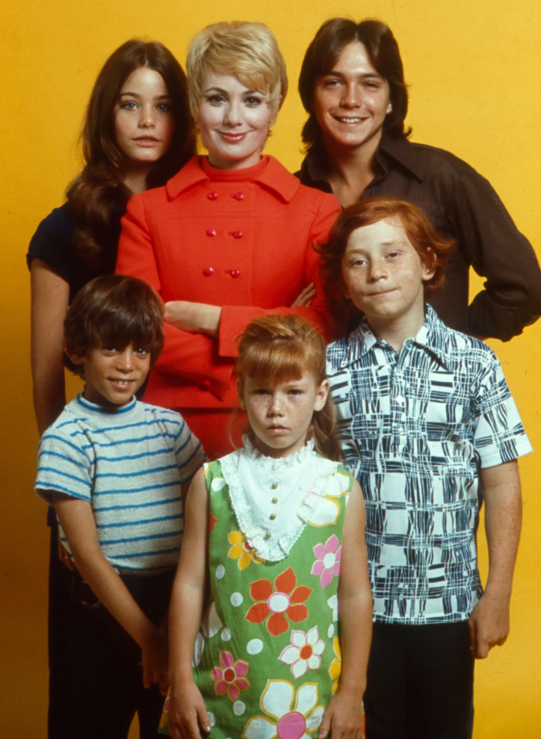 THE PARTRIDGE FAMILY, Clocwise from upper left: Susan Dey, Shirley Jones, David Cassidy, Danny Bonaduce, Suzanne Crough, Jeremy Gelbwaks, 1970-74