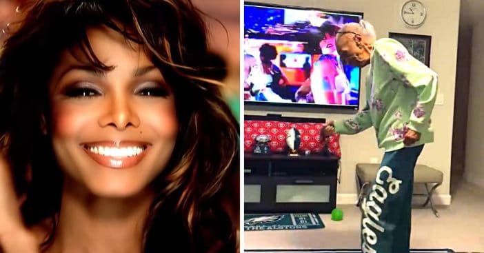 Janet Jackson shared a video of one of her fans dancing her heart out