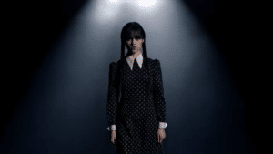 Jenna Ortega as Wednesday Addams