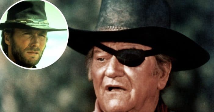 John Wayne insulted one Clint Eastwood films