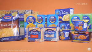 Just some of the vast product line sold by Kraft